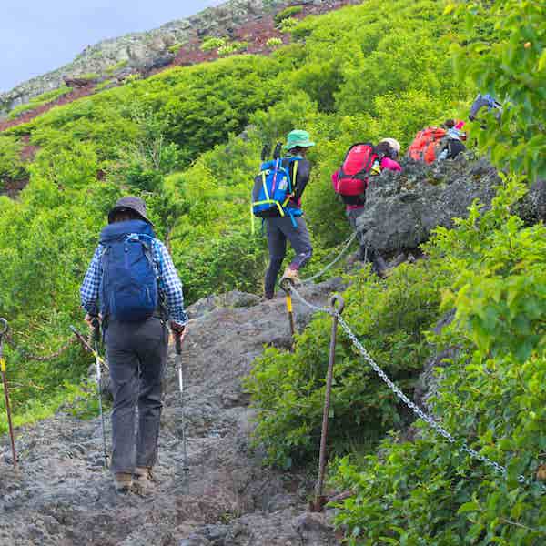 登山・下山のマナー