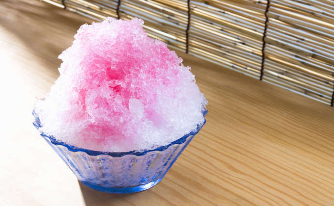 かき氷の氷に最適な水